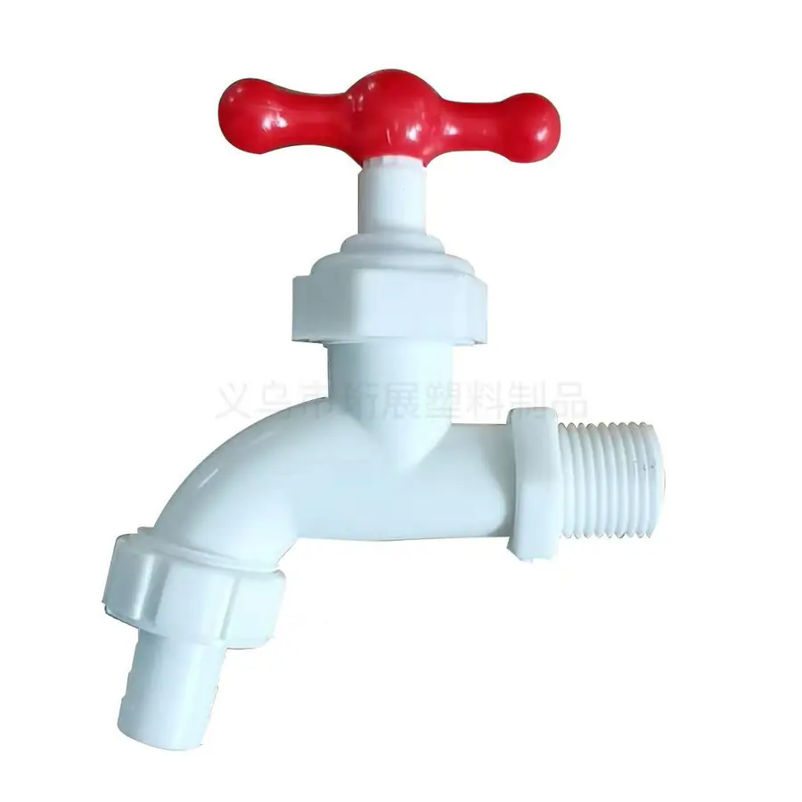 PP Red Handle South American Faucet