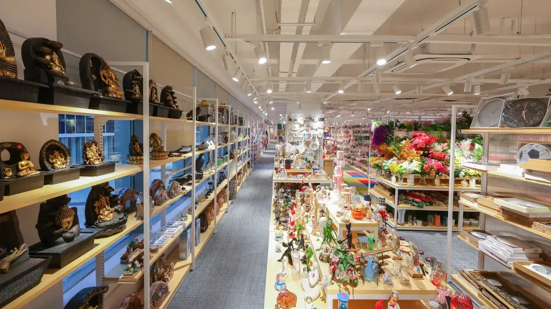 ROYAL UNION product showroom used for 1688 supplier and product comparison